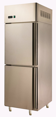 コマーシャル、Freezer≤18℃のための 2 つのドアのステンレス鋼の直立した冷却装置