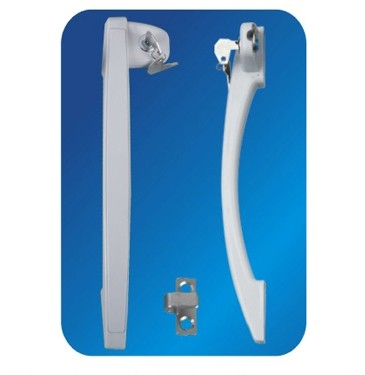 ホワイト グレー ブラック アーク abs 樹脂冷凍庫のドア ハンドル ロック 33 320 mm oem
