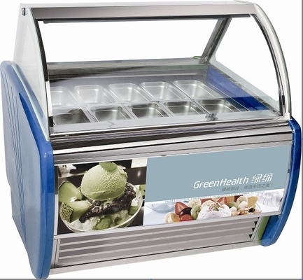4 つの皿- 20 の皿のカウンタートップのアイス クリームの表示フリーザー、Gelato のフリーザーの表示