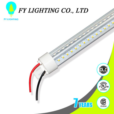 110lm/w IP65 CRI80 DLC の高い内腔 V の形 LED 冷却装置ライト管 T8 はリストしました