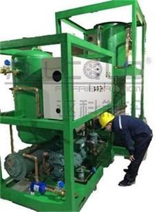 冷たい飲みもののための Bitzer の圧縮機の管の氷メーカー機械
