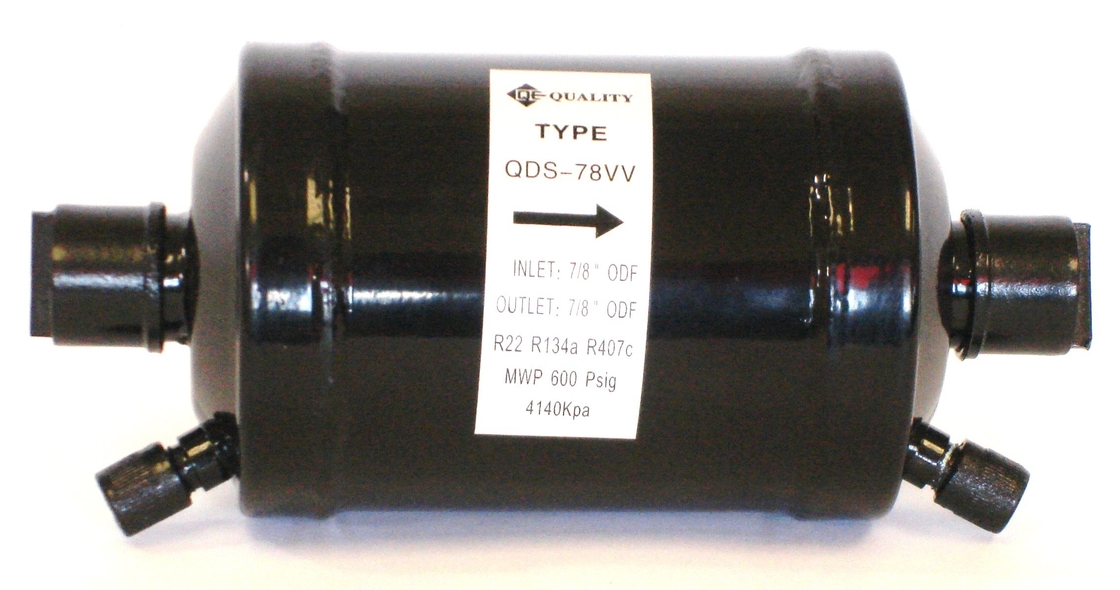XH-9 7GR、10GR の 12GR R134a、R12 の普遍的なタイプのための銅管が付いている銅フィルター ドライヤー