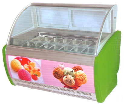R404a の店のための商業アイス クリームの表示フリーザー -22°C/-18°C